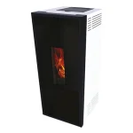 ALFA PLAM Peć na pelet CALUX FORMA GLASS bela