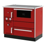 ALFA PLAM Štednjak na čvrsto gorivo ALFA TERM 20kW, crveni, desni