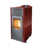 TERMOMONT Peć na pelet TOBY H 15kW bordo