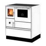 ALFA PLAM Štednjak na čvrsto gorivo ALFA 70 DOMINANT 10kW, beli, desni