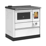 ALFA PLAM Štednjak na čvrsto gorivo ALFA 85 G 5kW beli levi