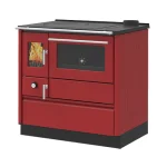 ALFA PLAM Štednjak na čvrsto gorivo ALFA 85 G 5kW crveni desni