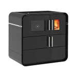 ALFA PLAM Štednjak na čvrsto gorivo FUTURO 7kW levi