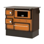 ALFA PLAM Štednjak na čvrsto gorivo REGULAR 46 ECO 8kW braon desni