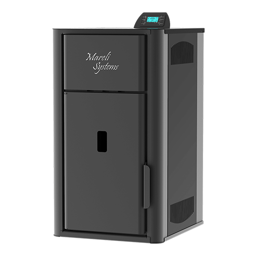 MARELI Kotao na pelet PB, crni