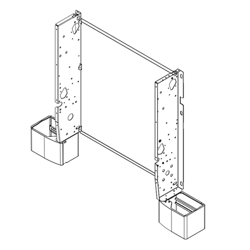 SABIANA Nogice za parapetne fan-coil uređaje PAP-F